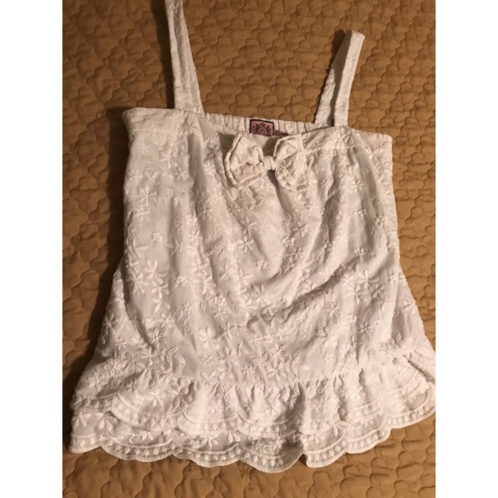 Juicy Couture Embroidered Sleeveless Top